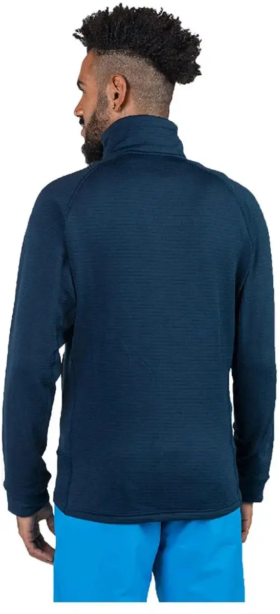 Rossignol Blackside Fleece met Rits - Dark Navy - 2XL - afbeelding 3 van 4