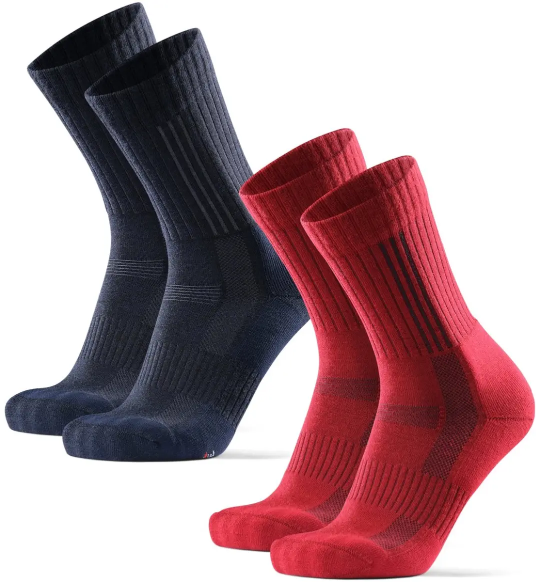 DANISH ENDURANCE Pro Wandelsokken - Merinowol Maximale Bescherming - Unisex - 2 Paar - 35-38 - afbeelding 2 van 2