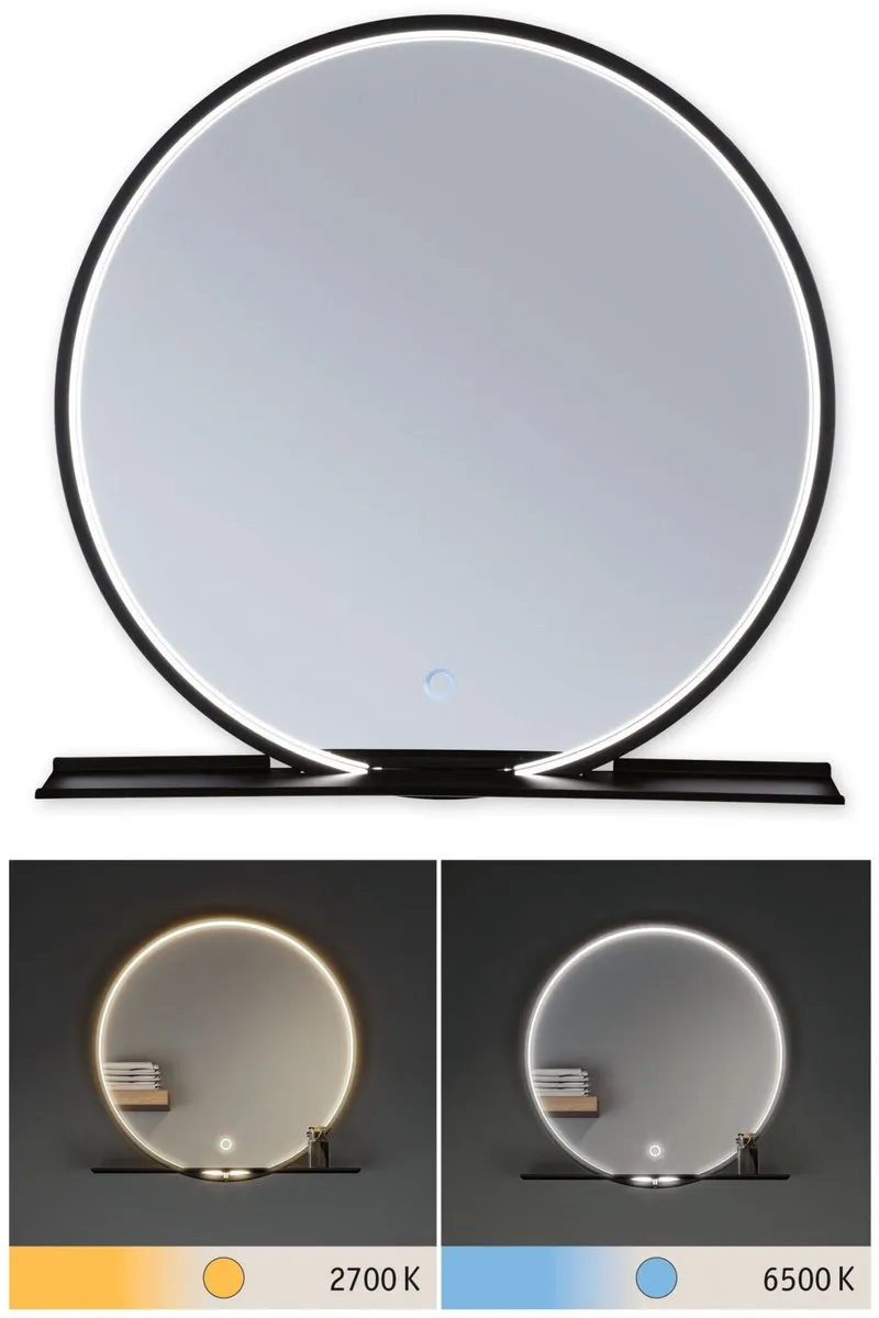 Paulmann LED-verlichte Spiegel Miro IP44 Tunable White 50cm