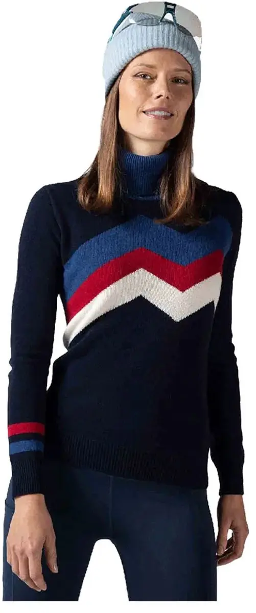 Rossignol Mountain Turtle Neck Trui Blauw S Vrouw