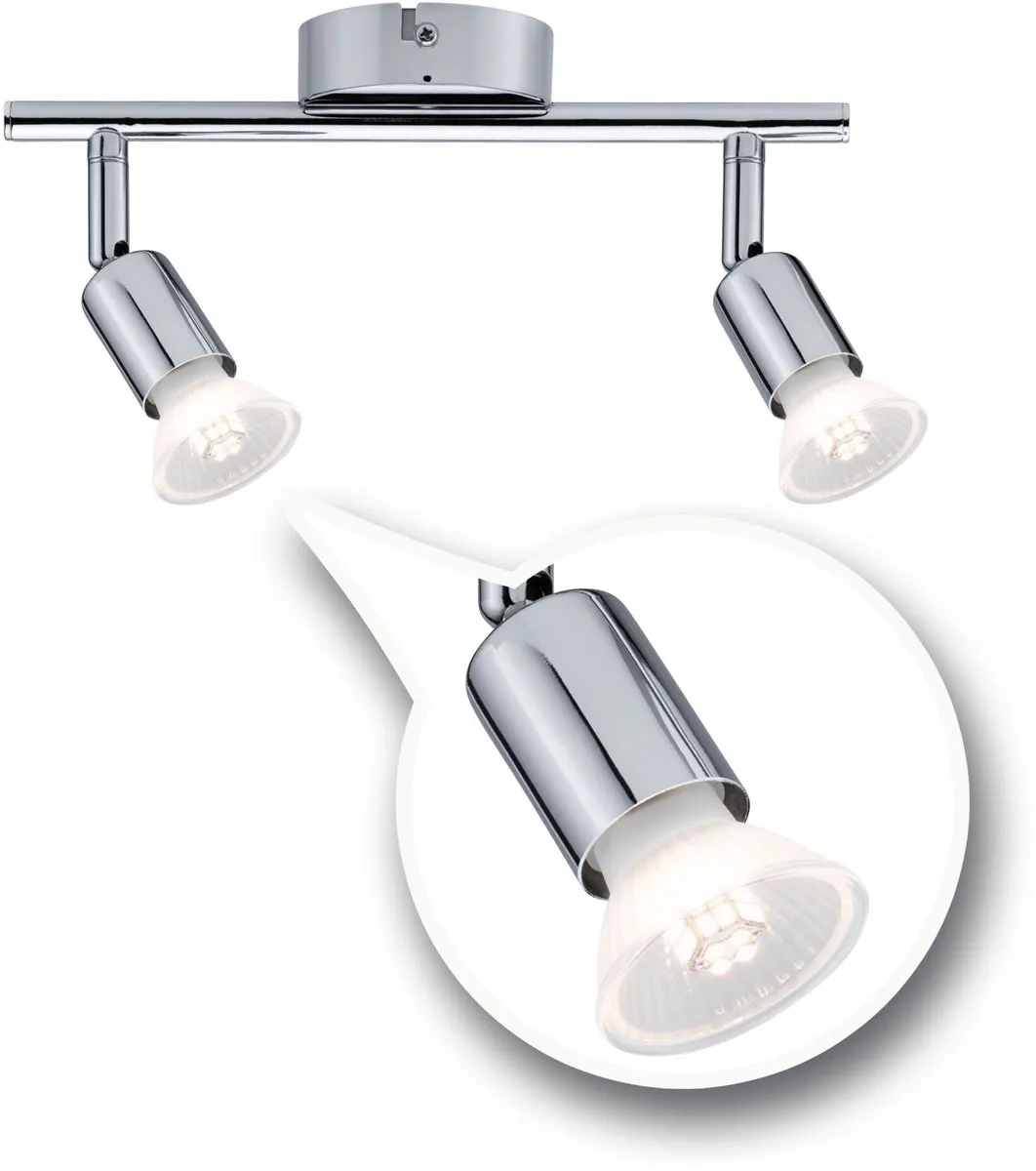 Paulmann Spotlight Carolina IP44 GU10 2x10W - Chroom