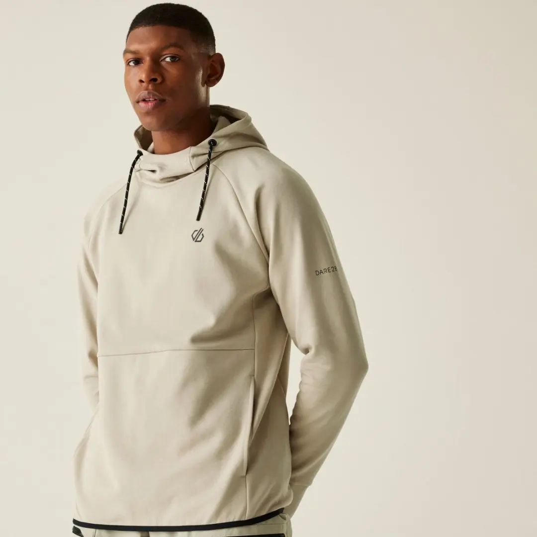 Ollie isolerende trui met capuchon van actieve fleece voor heren