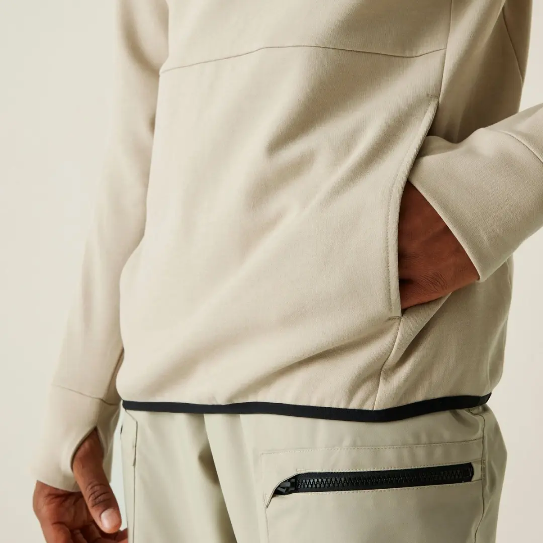 Ollie isolerende trui met capuchon van actieve fleece voor heren - afbeelding 2 van 6