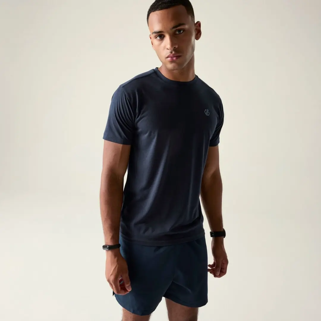 Dare2B Heren Agile Wandelshirt met korte mouwen