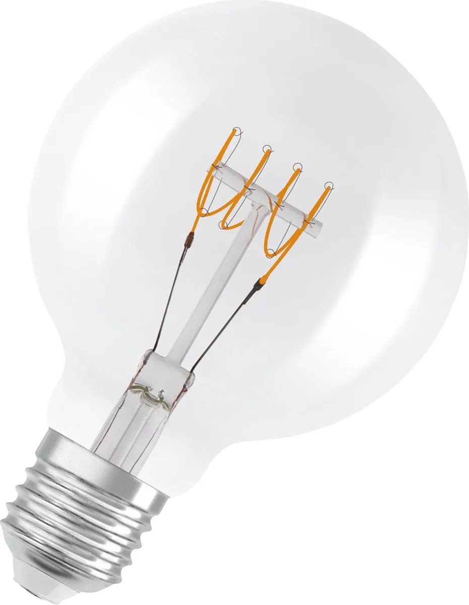 Osram Vintage 1906 Klassieke Globe95-lamp 4,8W 470lm - Helder