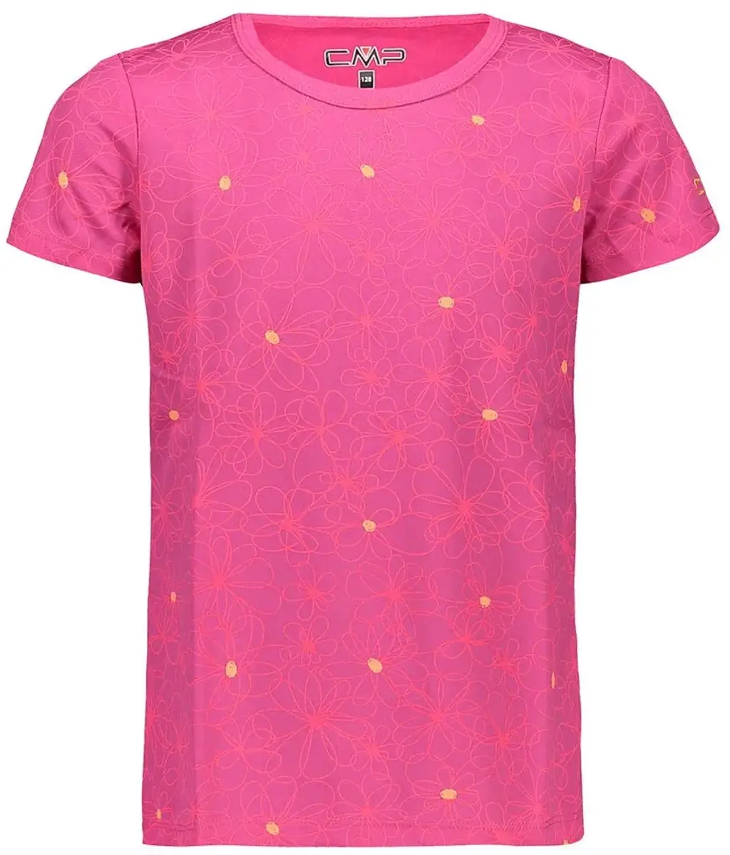 Cmp 38t6385 T-shirt Met Korte Mouwen Roze 3 Years Meisje