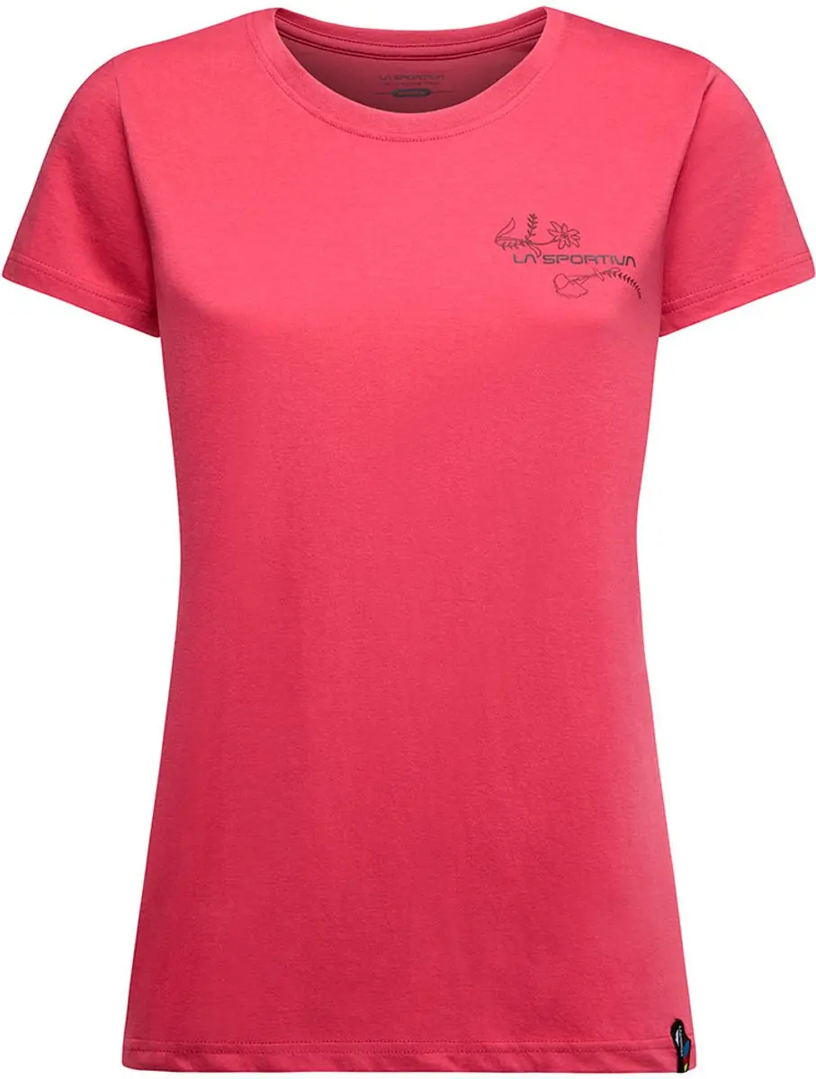 La Sportiva Climb Flower T-shirt Met Korte Mouwen Roze XS Vrouw