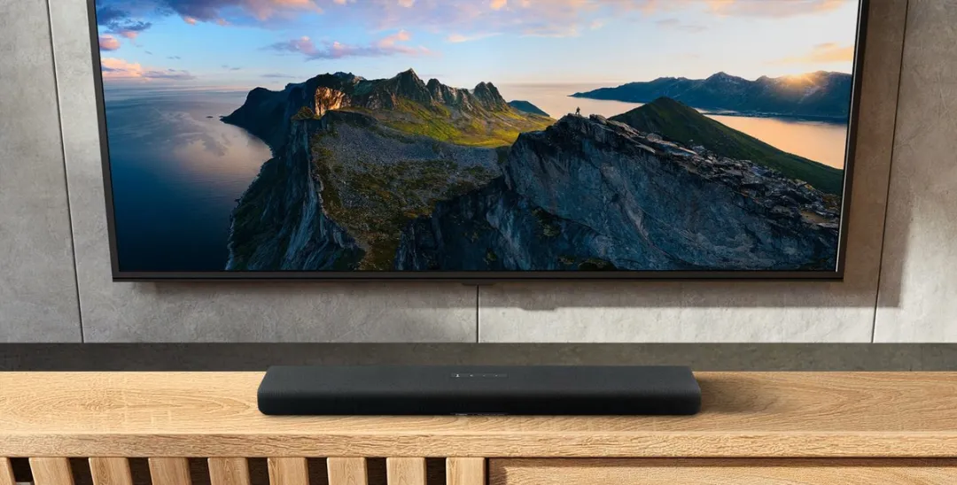 Yamaha TRUE X BAR 40A – Dolby Atmos Soundbar met Ingebouwde Subwoofers – WiFi, Bluetooth, AirPlay 2 – 180W – Zwart