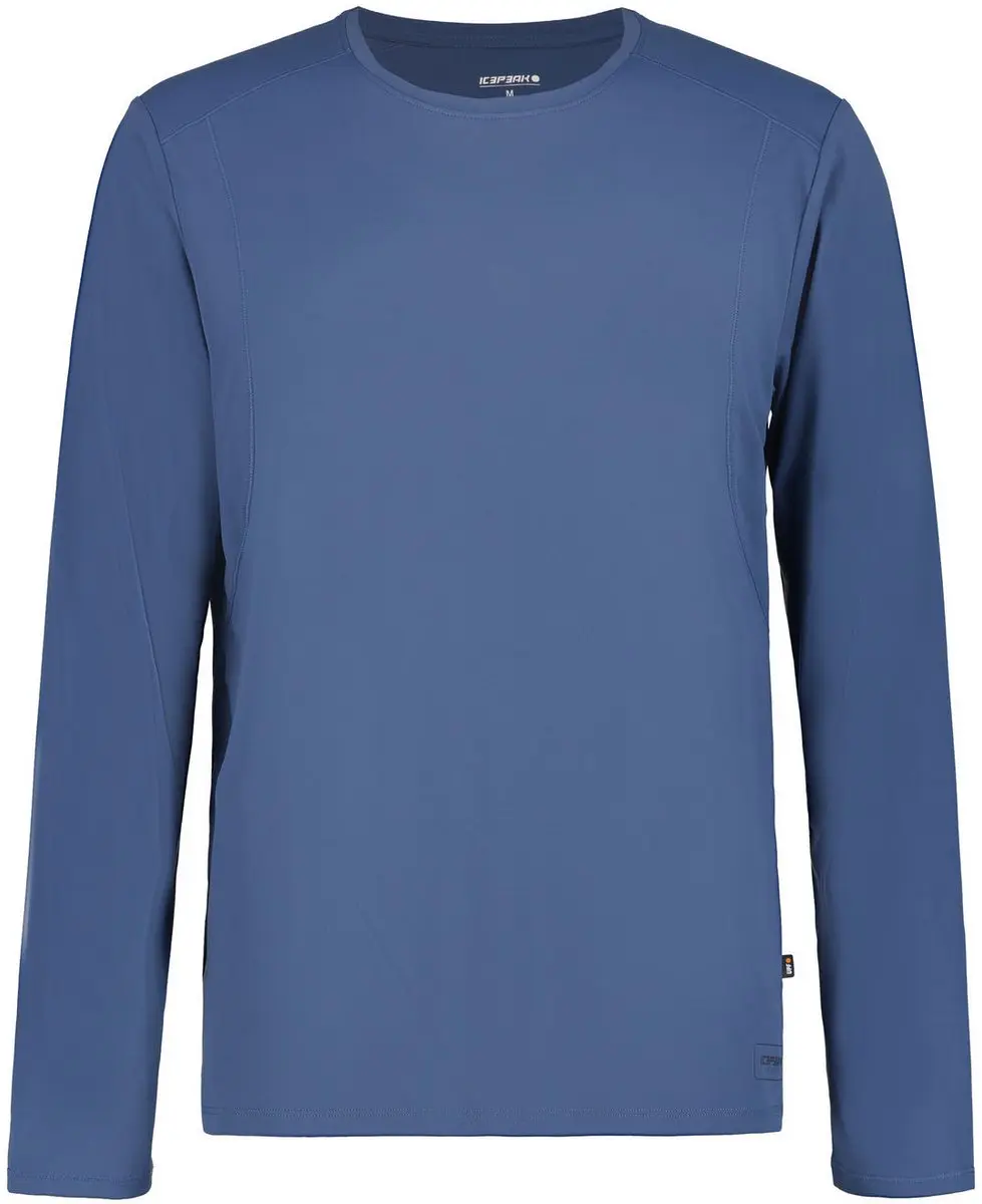 Icepeak Bolton T-shirt Met Lange Mouwen Blauw XL Man