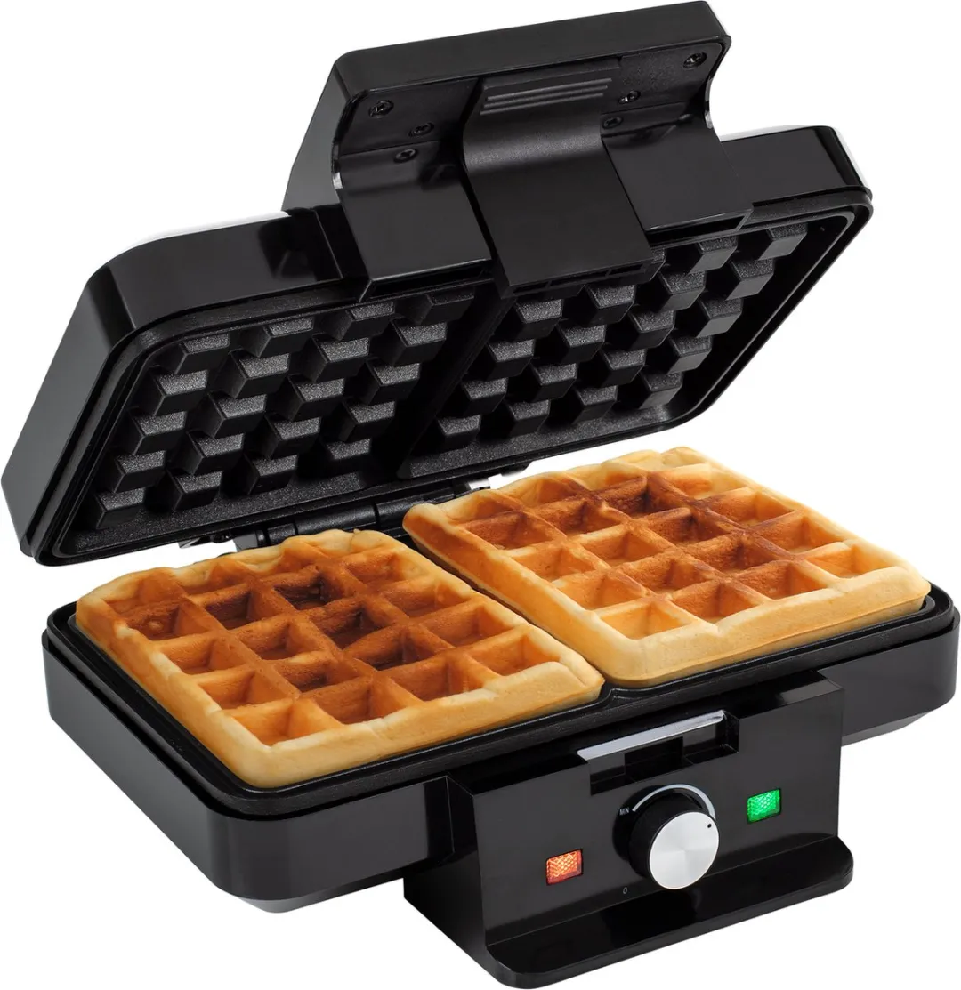 Tristar Wafelijzer WF-1165 1000W - 2 Wafels - Zwart