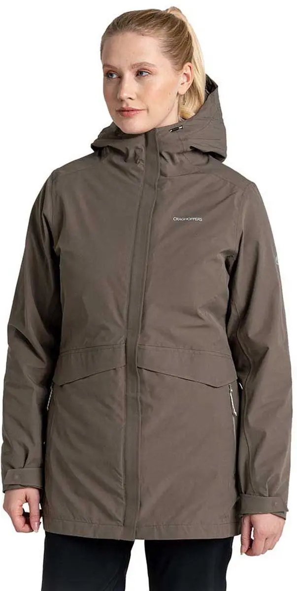 Craghoppers Caldbeck Pro 3in1 Afneembare Jas Groen 18 Vrouw