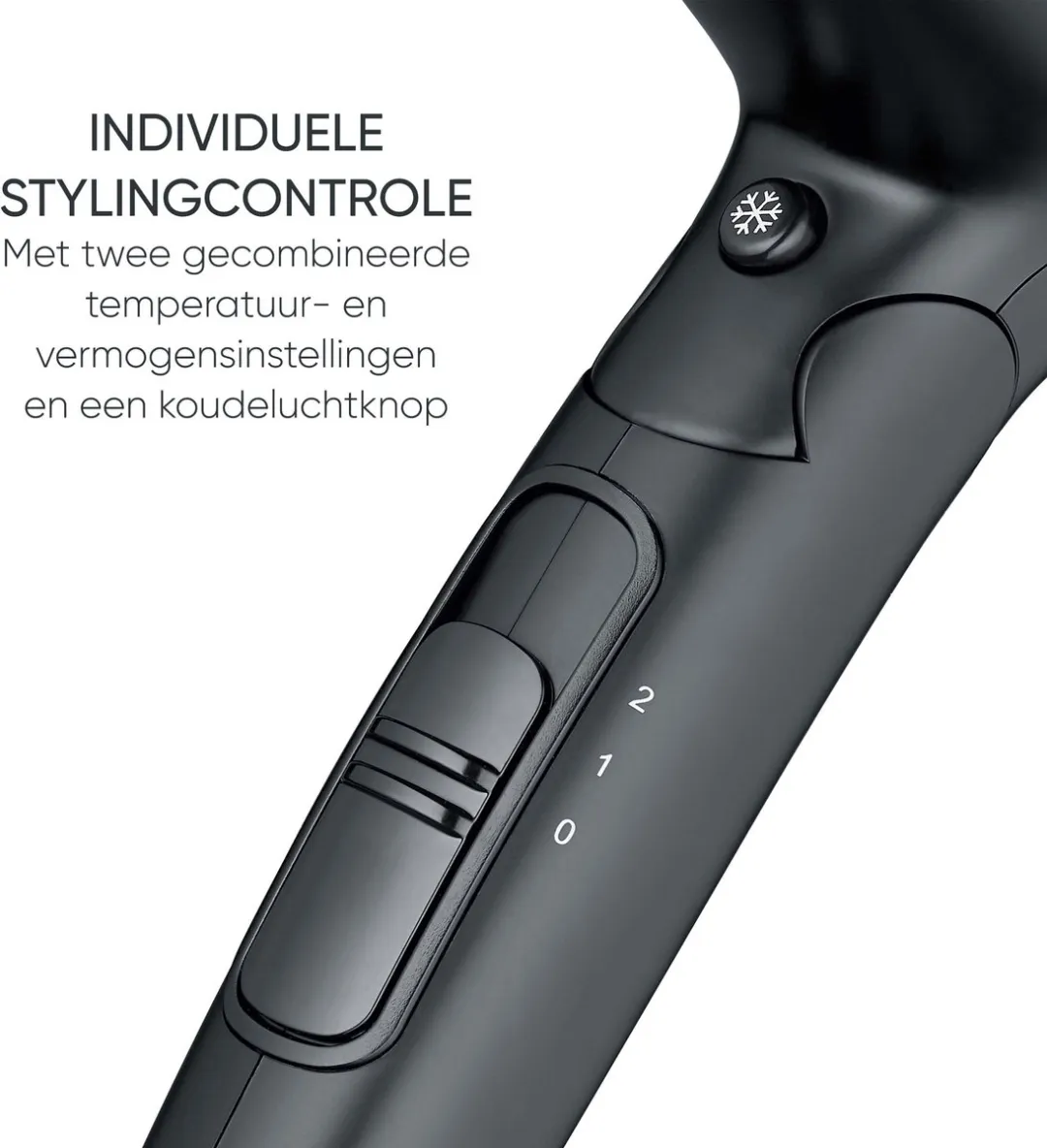 Severin HT 0159 Reis-föhn 1600W - Zwart - afbeelding 6 van 6