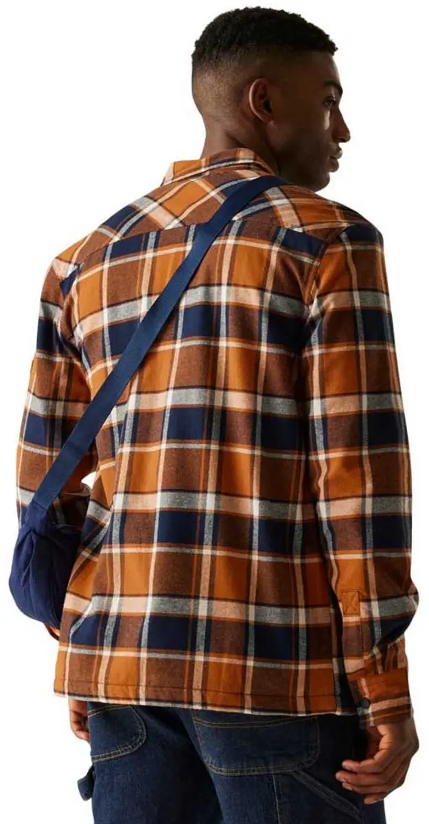 Regatta Spennith Shacket - Glazed Ginger/Navy - afbeelding 2 van 6