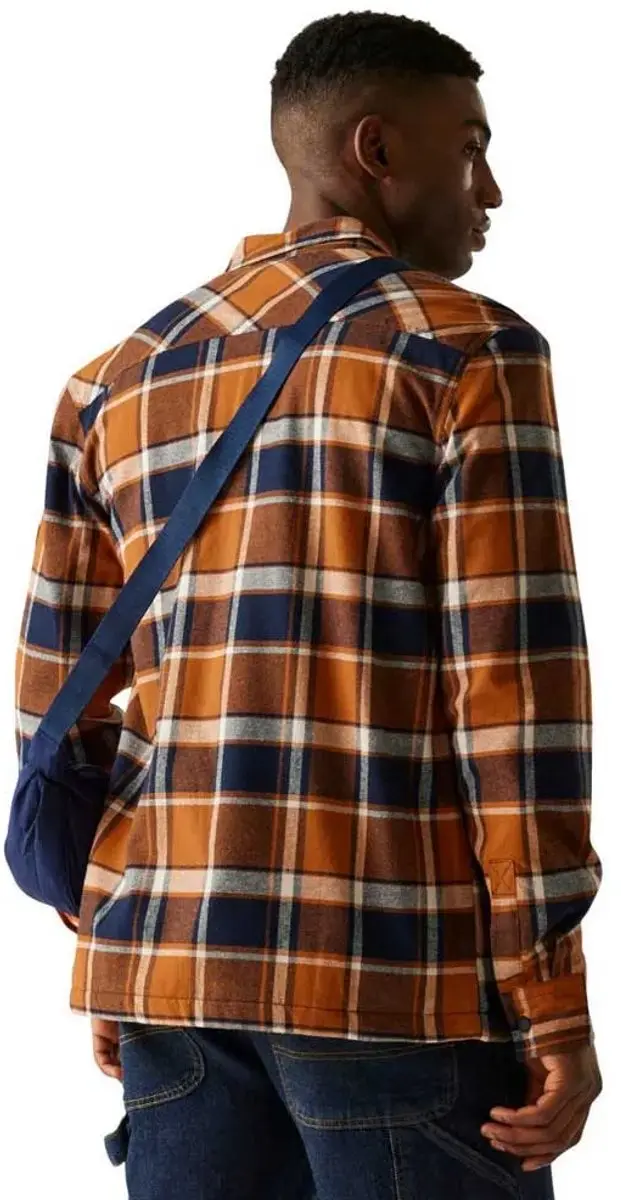 Regatta Spennith Shacket - Glazed Ginger/Navy - afbeelding 3 van 6