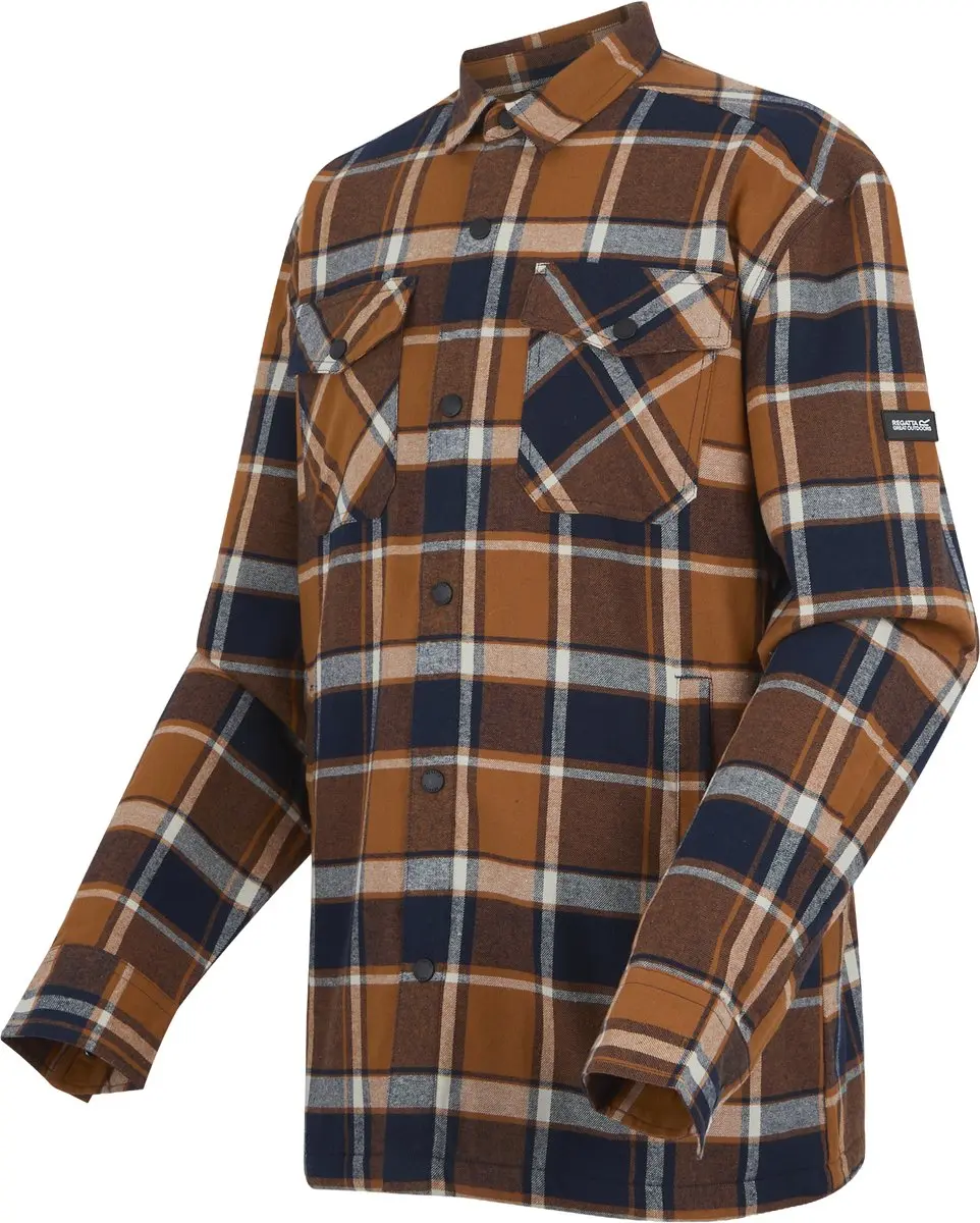 Regatta Spennith Shacket - Glazed Ginger/Navy - afbeelding 6 van 6
