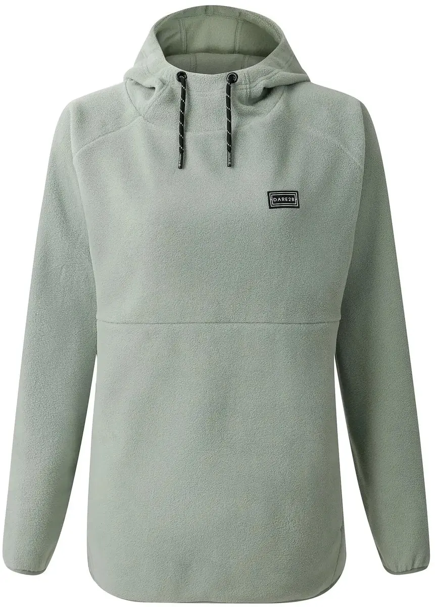 Dare 2b Snowburst Dames Fleece met Capuchon - Gletsjer Groen - afbeelding 3 van 3