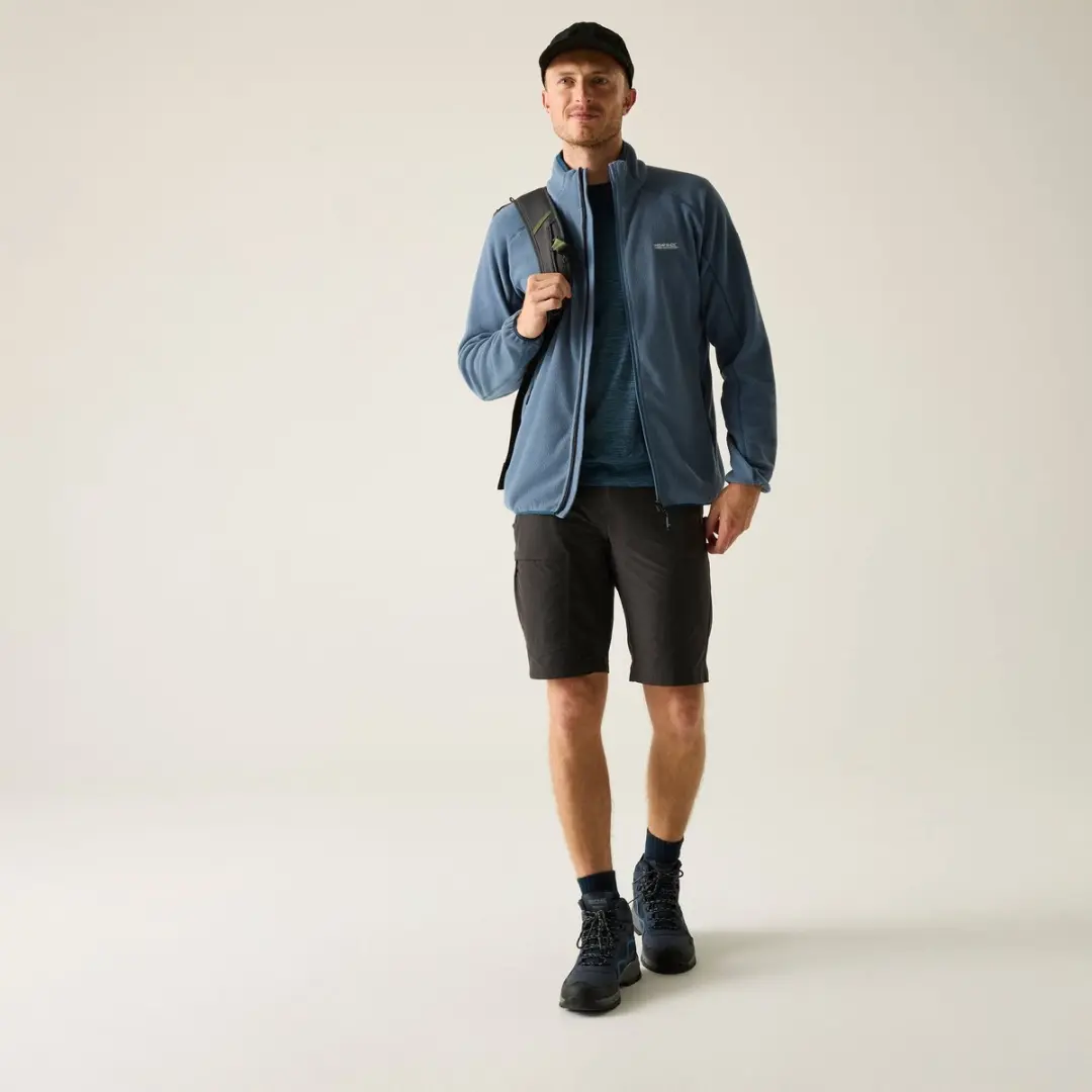 Hadfield Fleece wandeljas met volledige ritssluiting voor heren - afbeelding 3 van 6