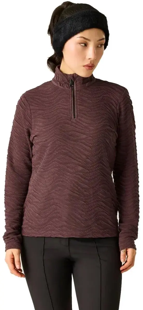 Dare2b Glamorize Iv Sweatshirt Met Halve Rits Paars 36 Vrouw