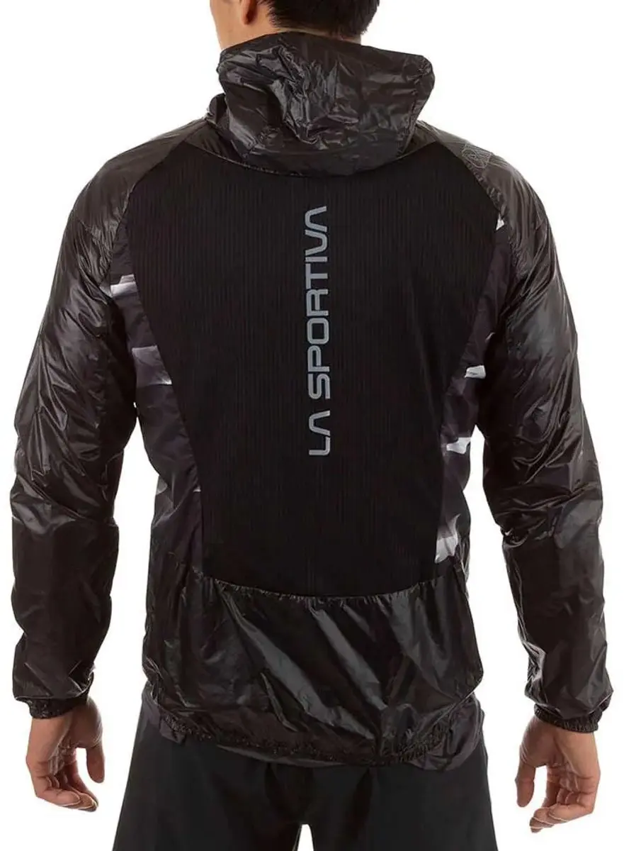 La Sportiva Blizzard Windbreaker Jkt - Windjack - Heren Carbon / Black XL - afbeelding 2 van 4