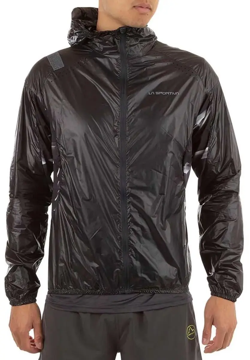 La Sportiva Blizzard Windbreaker Jkt - Windjack - Heren Carbon / Black XL - afbeelding 4 van 4