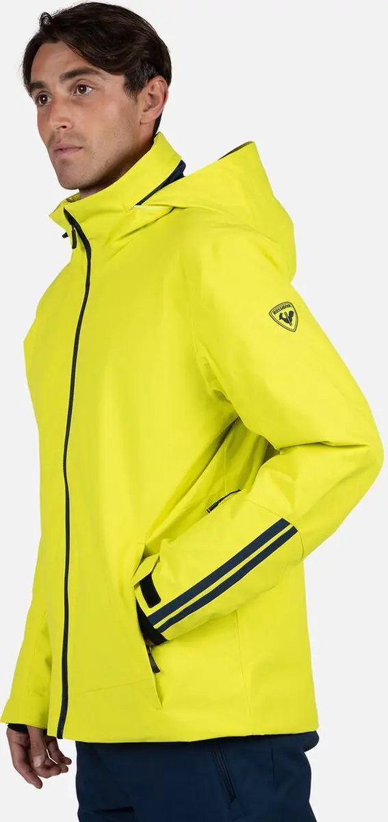 Rossignol Strawpile Heren Skijack - Groen/Geel - afbeelding 3 van 6