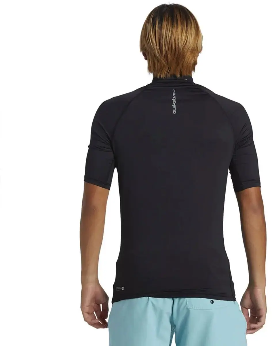 Quiksilver - UV-surf T-shirt voor heren - Everyday - Korte mouw - UPF50+ - Zwart - maat L - afbeelding 4 van 6