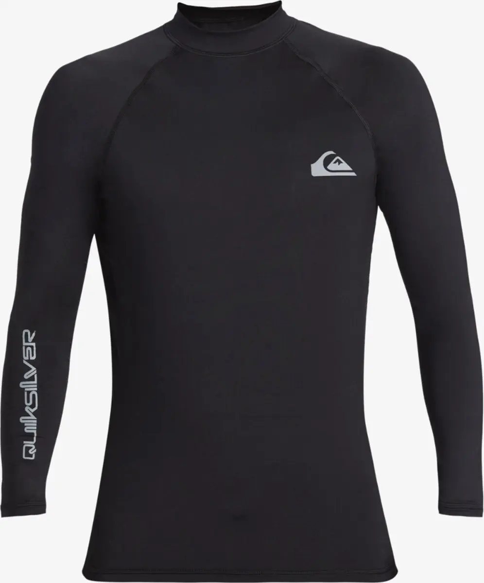 Quiksilver - UV-surf T-shirt voor heren - Everyday - Korte mouw - UPF50+ - Zwart - maat L - afbeelding 5 van 6