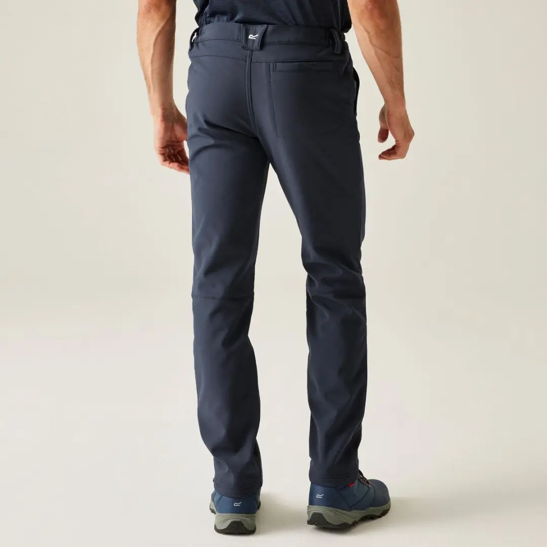 Regatta-Geo II Softshell wandelbroek voor heren-Marineblauw - afbeelding 6 van 6