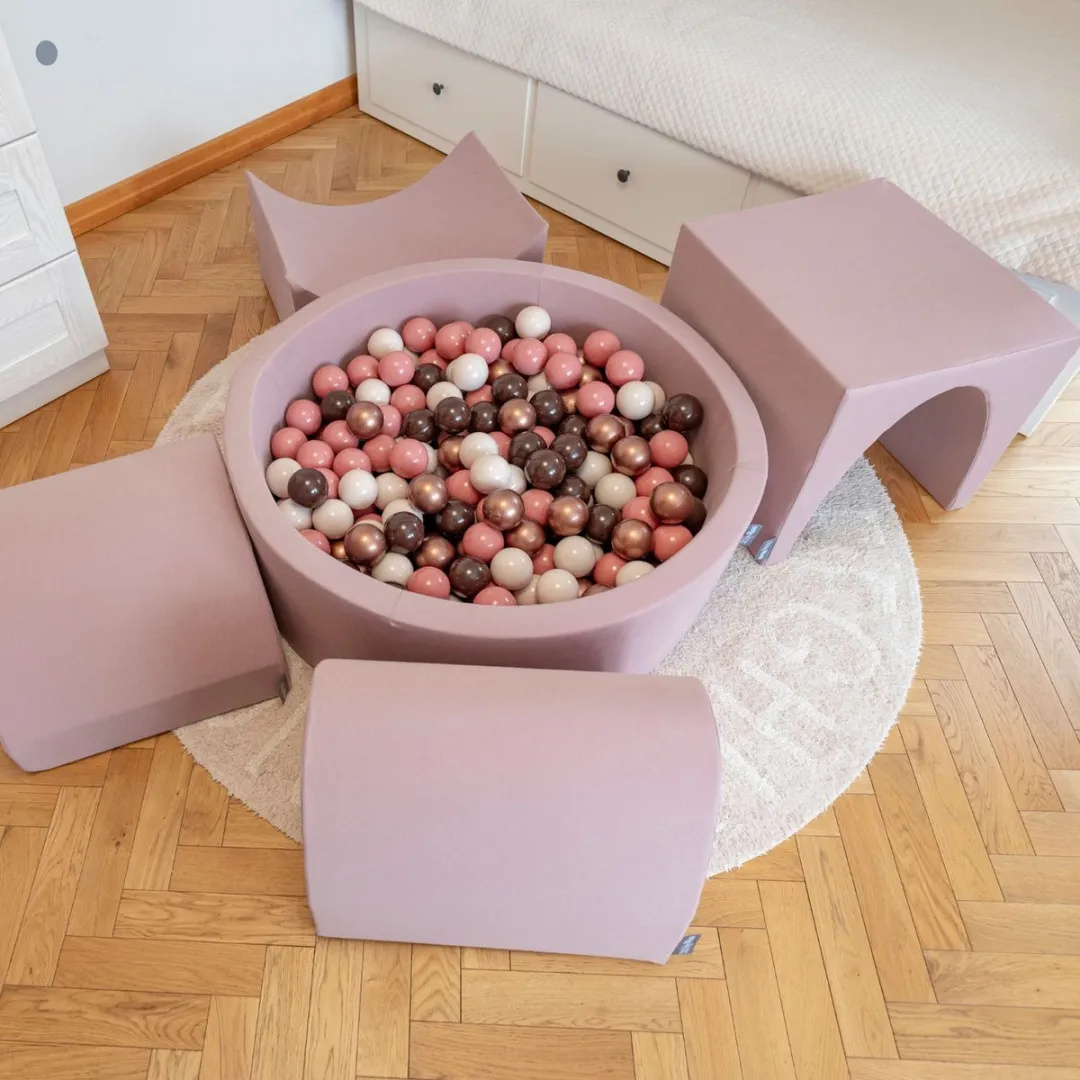 KiddyMoon Speeltuin PPZP-OK30D-112 - 200 Ballen - Heide Pastel Beige