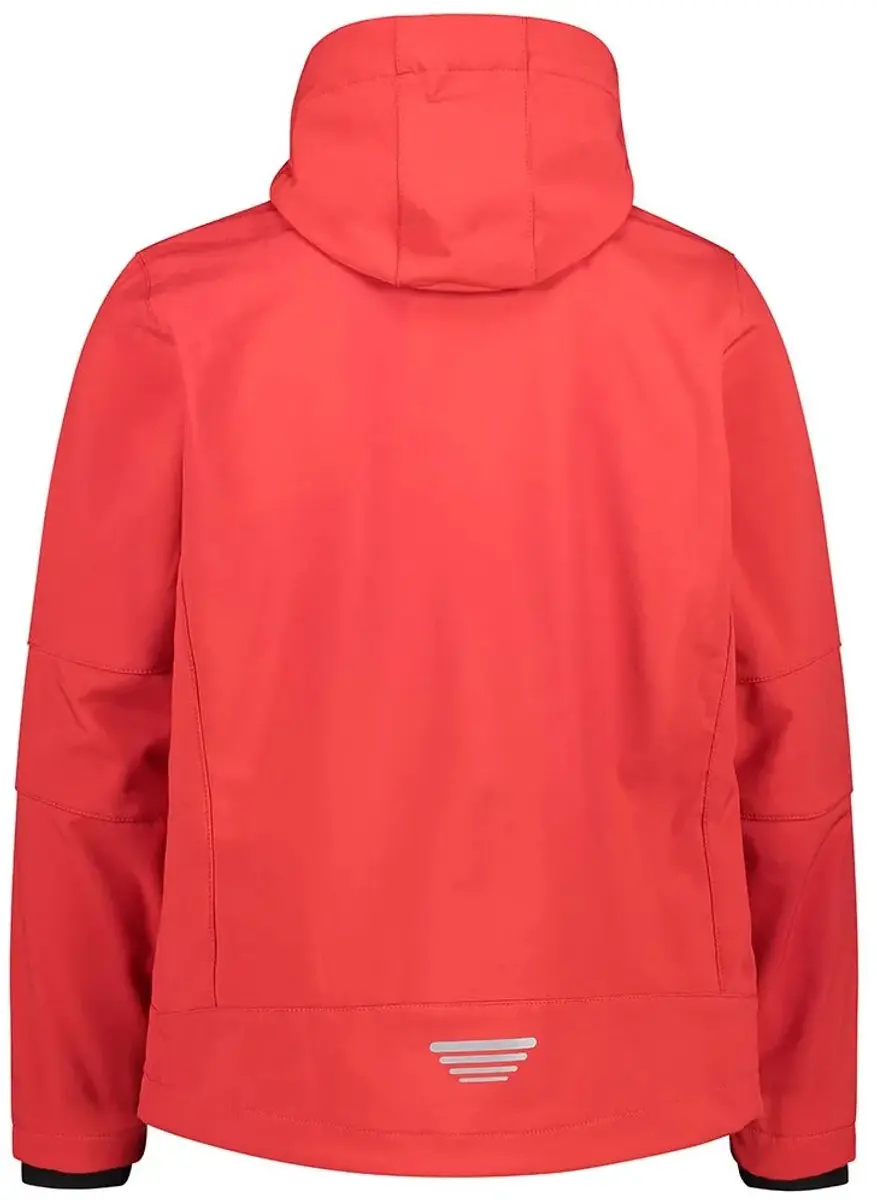 CMP Zip Hoodie Softshell - Ferrari-nero - Maat Herren_EU 58 - afbeelding 2 van 6