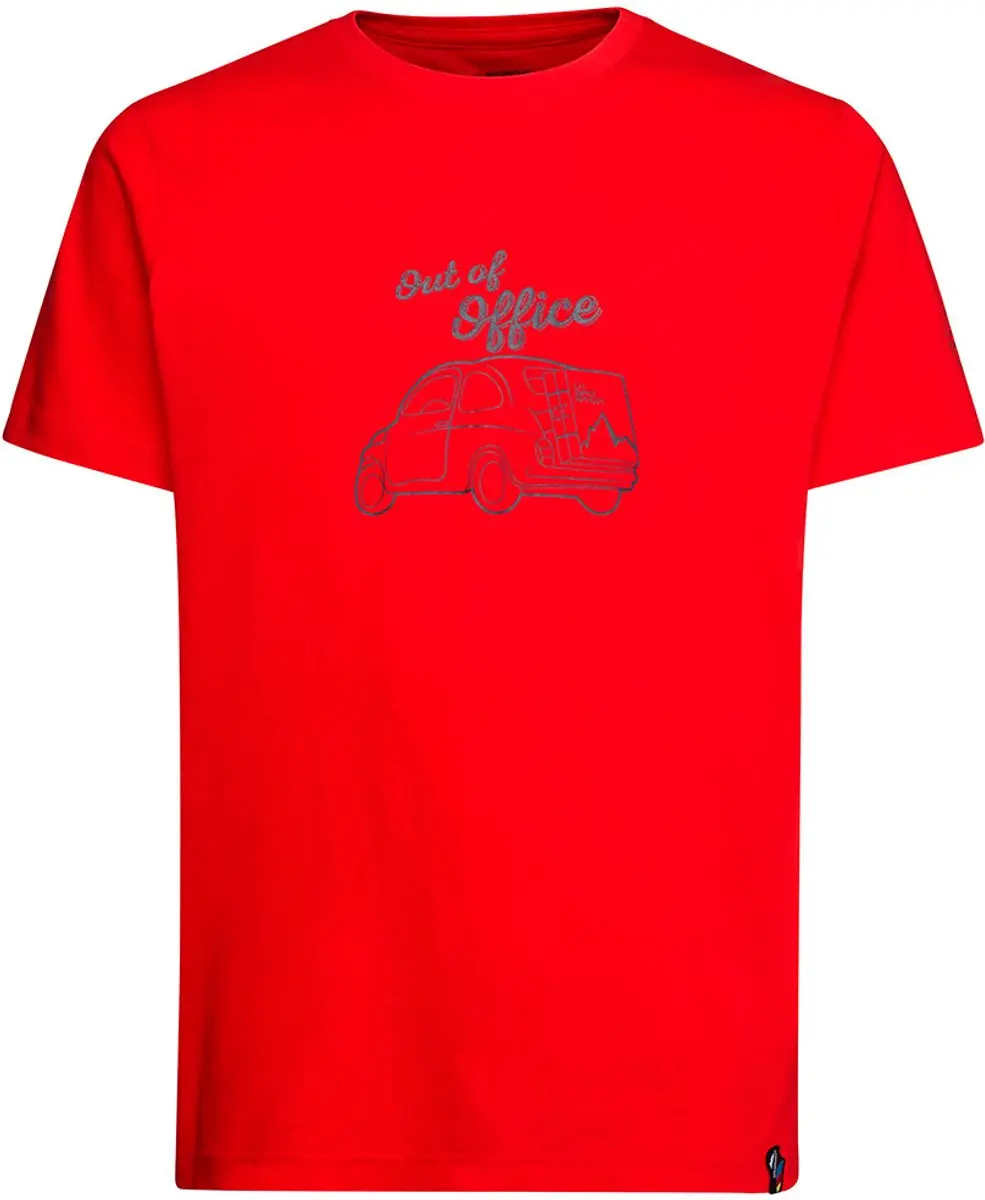 La Sportiva Cinquecento T-shirt Met Korte Mouwen Rood L Man