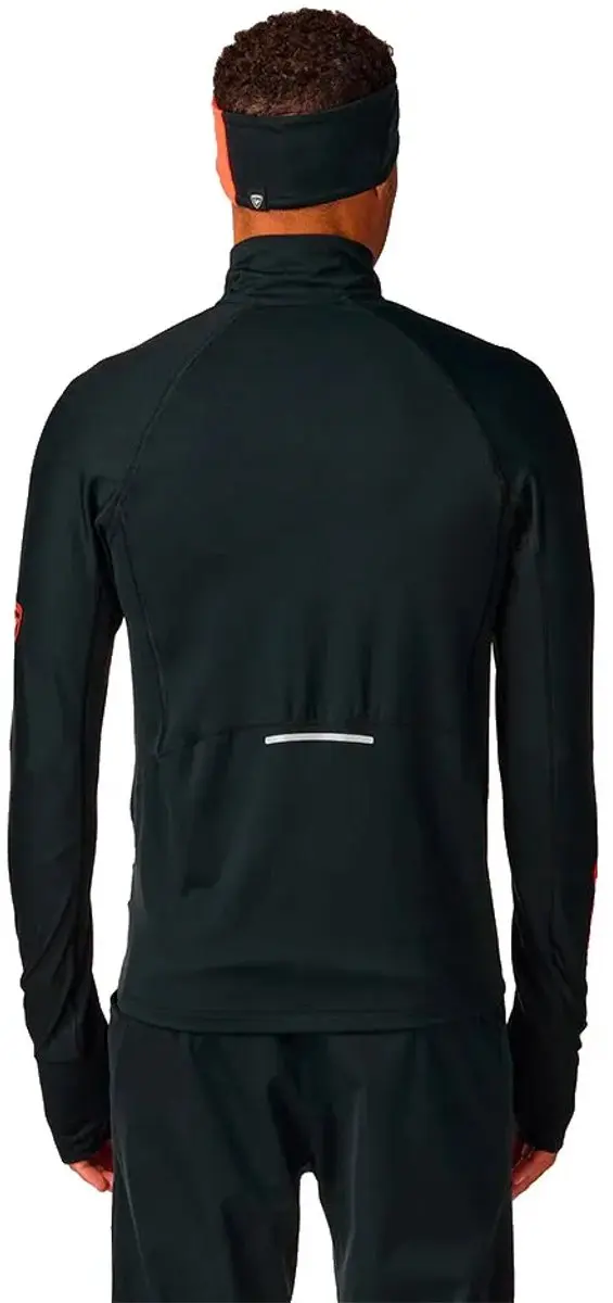 Rossignol Hero Halve Rits Shirt Lange Mouw - Zwart - M - afbeelding 2 van 2
