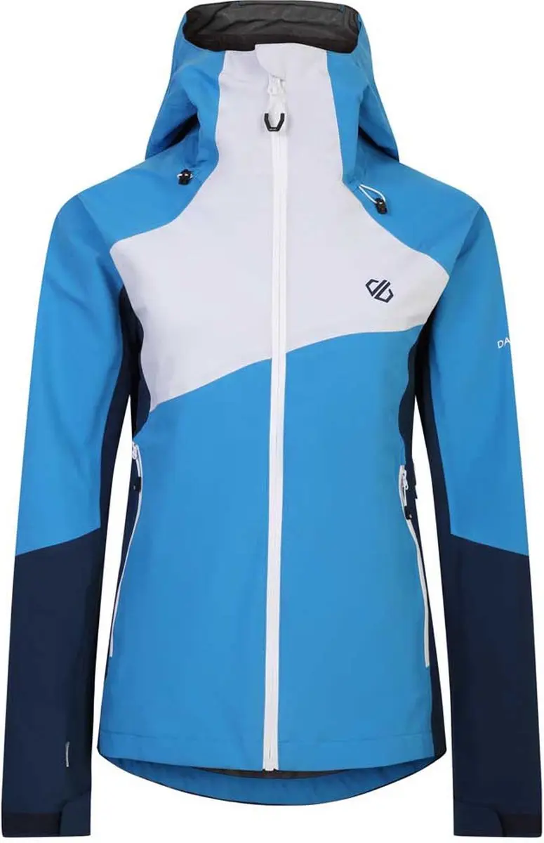 Dare 2b Excalibar Dames Softshell Jack - Blauw - Maat 12 - afbeelding 4 van 4
