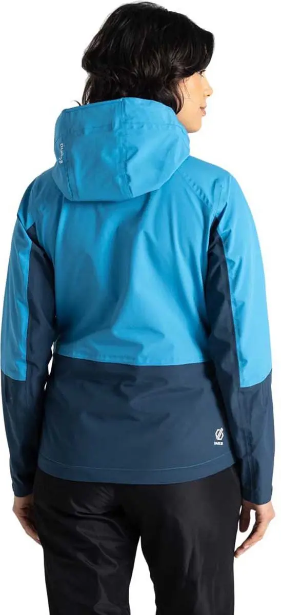 Dare 2b Excalibar Dames Softshell Jack - Blauw - Maat 12 - afbeelding 2 van 4