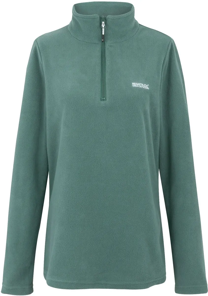 Regatta Sweethart Damesfleece Half Rits - Groen - afbeelding 5 van 6