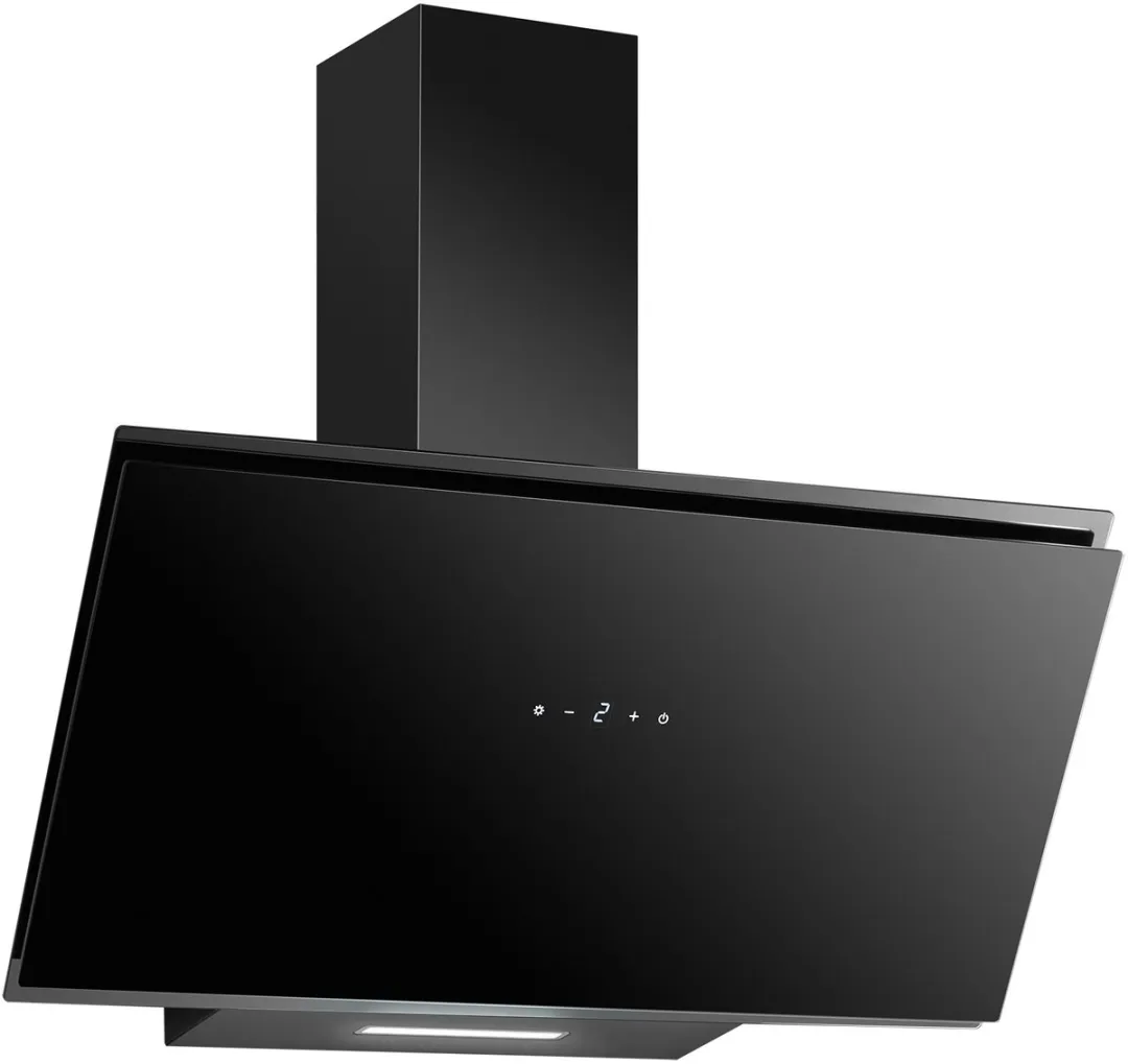 Bomann DU 7612 G Afzuigkap 80cm - 520 m³/u - A+ - Zwart glas