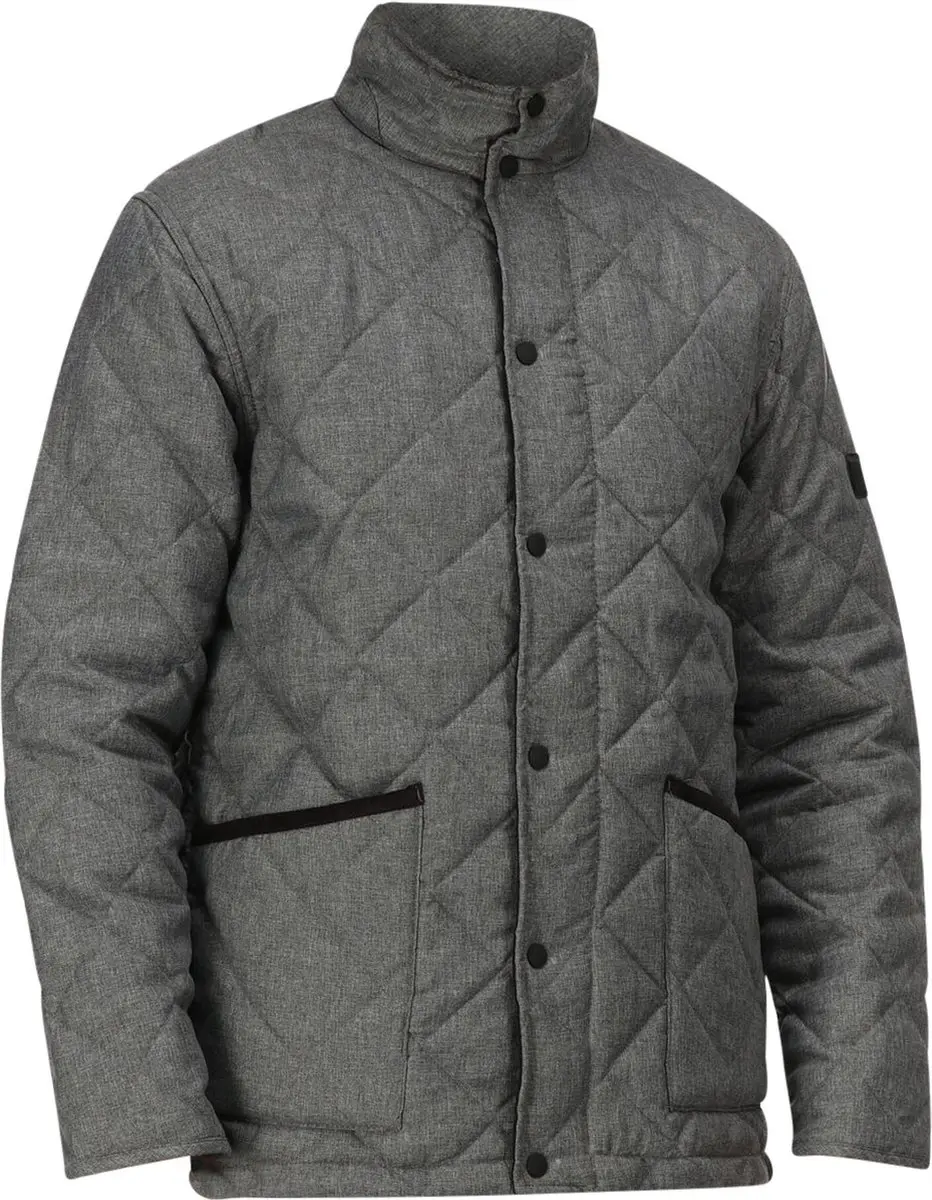 Regatta Heren Londyn Winterjas Rhino Marl Wool Maat M