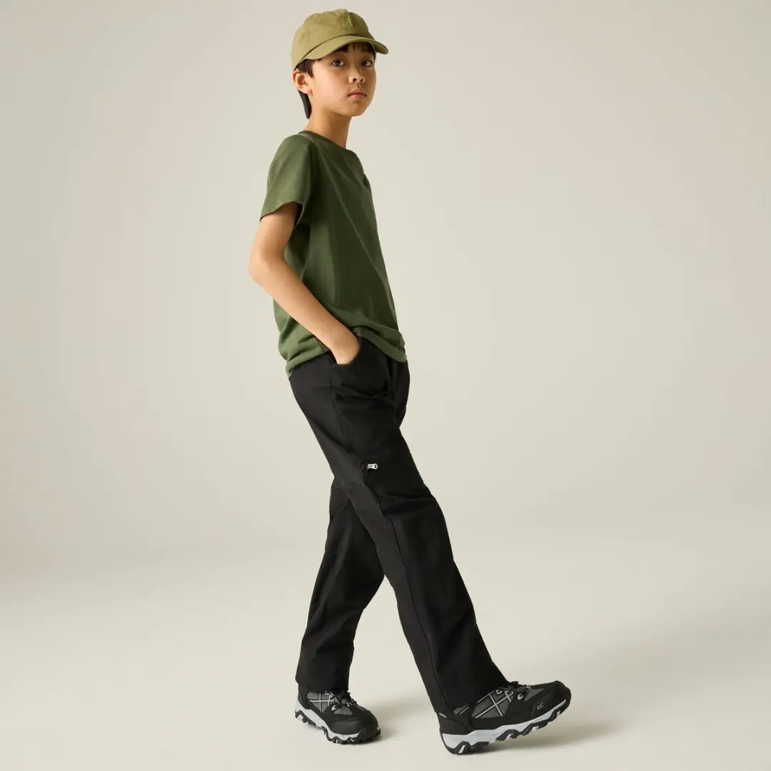 Kinderbroek Highton Stretch met afrits - afbeelding 4 van 6