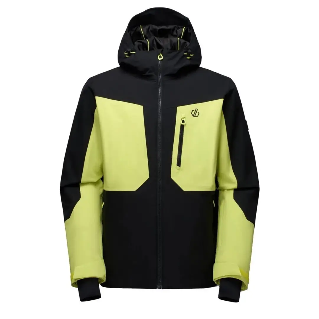 Dare 2b Eagle IV Ski-jas - Zwart/Wild Lime - L - afbeelding 4 van 4