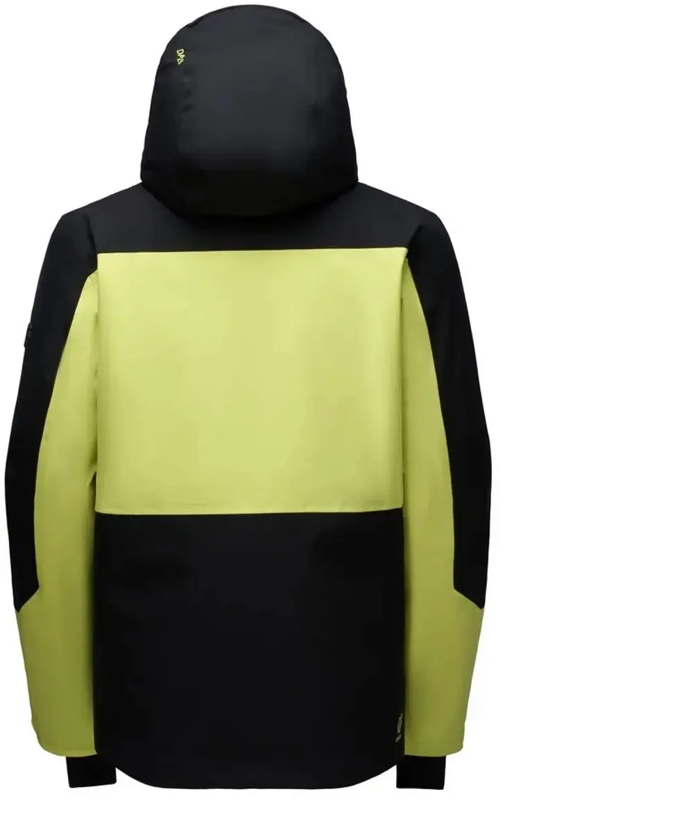Dare 2b Eagle IV Ski-jas - Zwart/Wild Lime - L - afbeelding 3 van 4