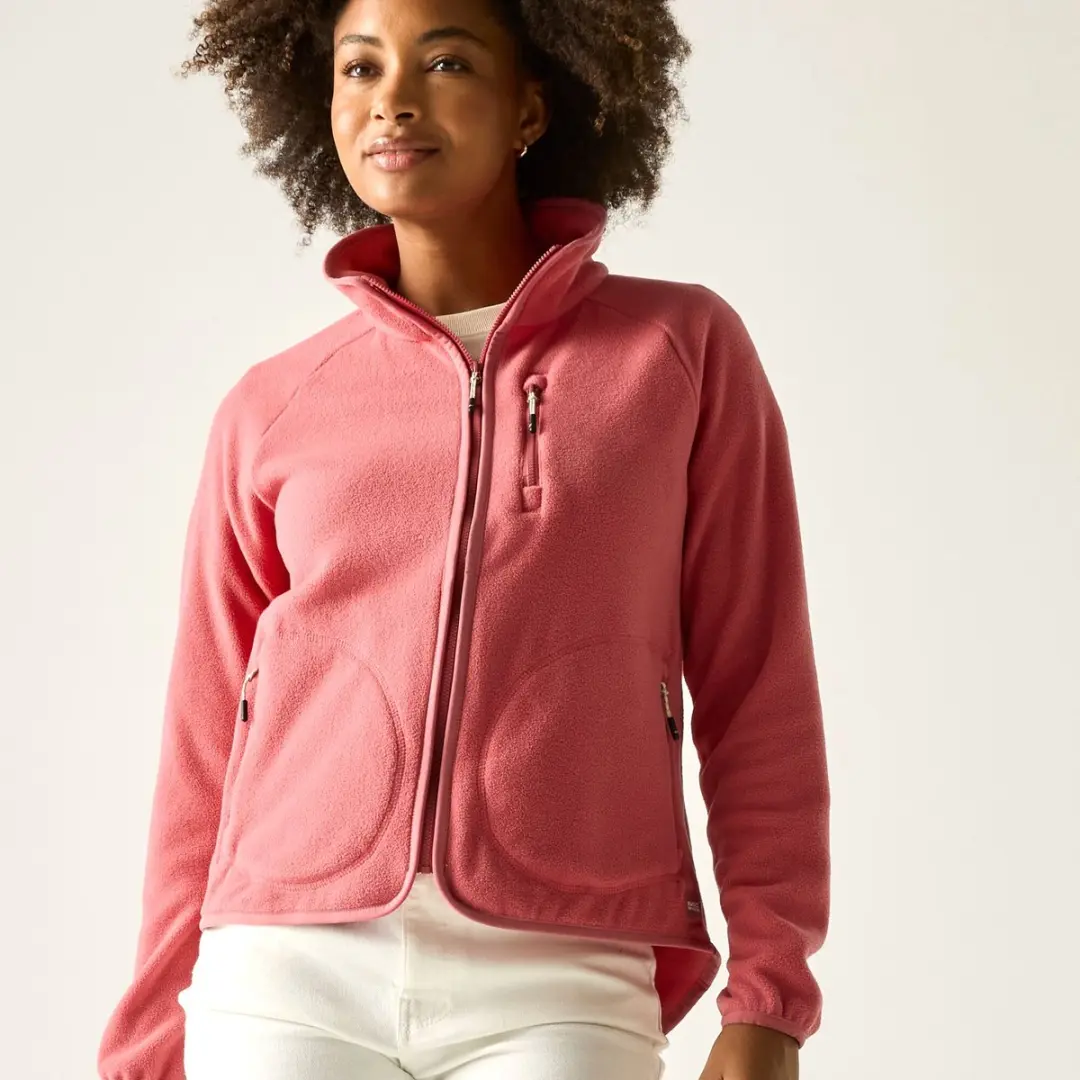 Dames Frankie Microfleece met volledige ritssluiting