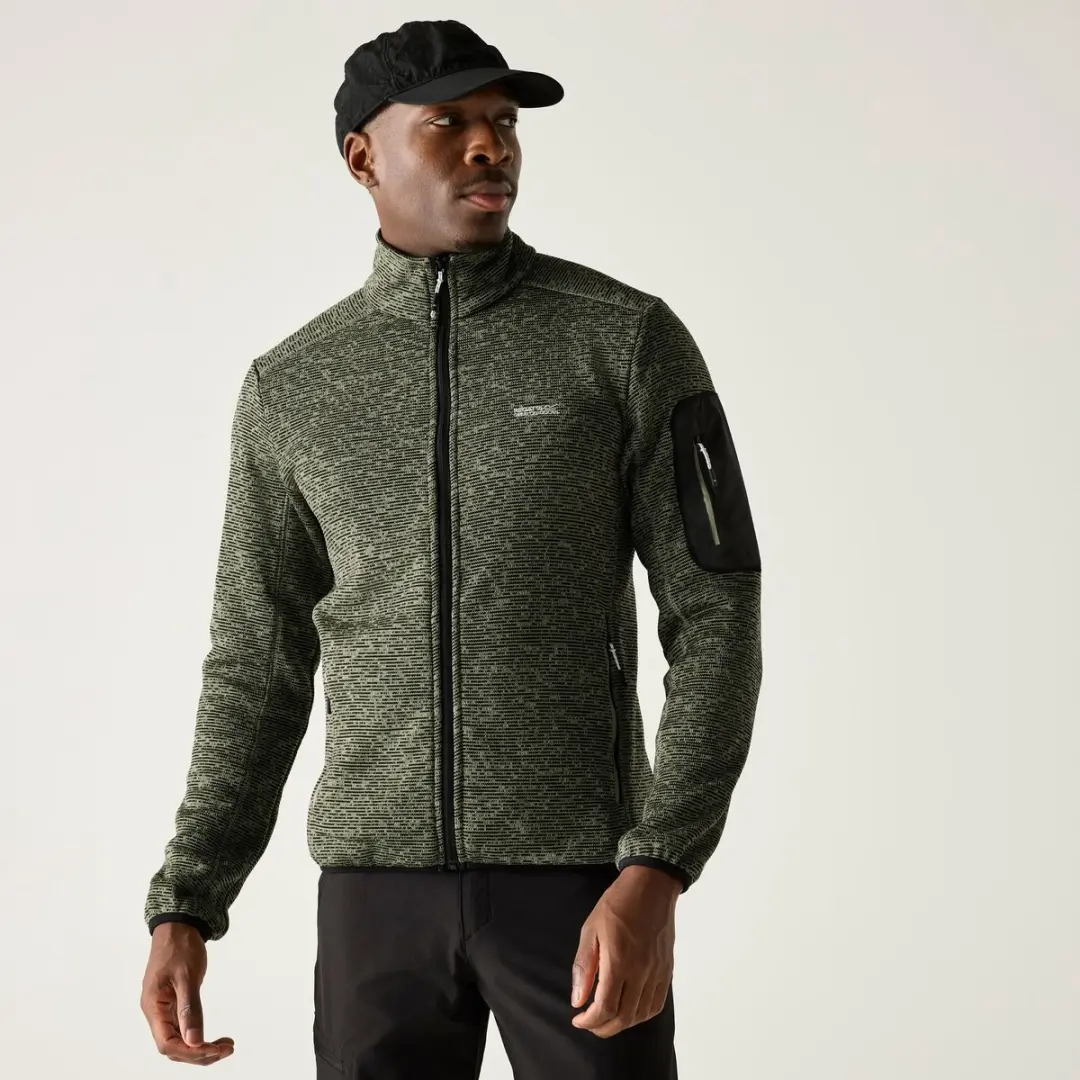 Newhill fleece met volledige ritssluiting voor heren