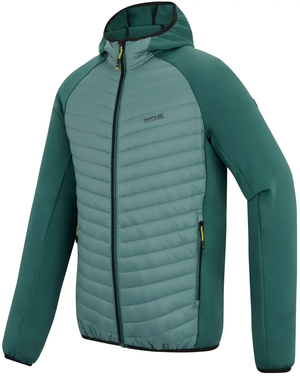 Regatta Andreson Heren Hybride Jas - Groen - XXL - afbeelding 2 van 6