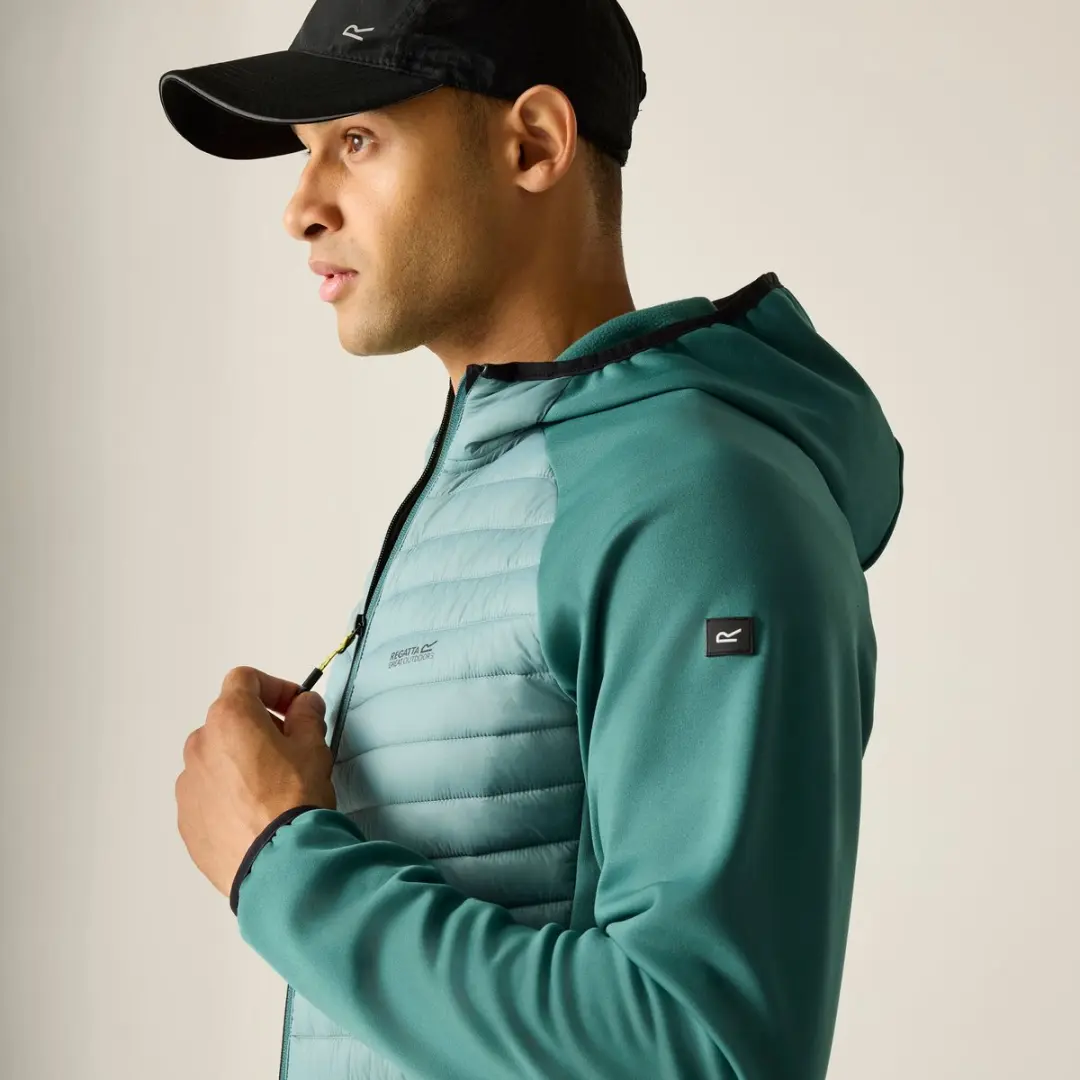 Regatta Andreson Heren Hybride Jas - Groen - XXL - afbeelding 4 van 6