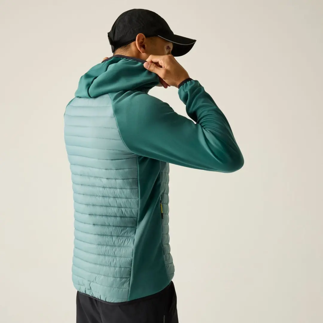 Regatta Andreson Heren Hybride Jas - Groen - XXL - afbeelding 5 van 6
