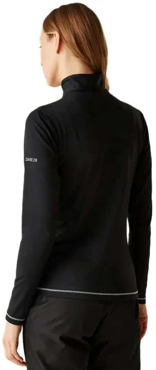 Dare 2b Lowline II Core Damesfleece - Zwart - afbeelding 2 van 6
