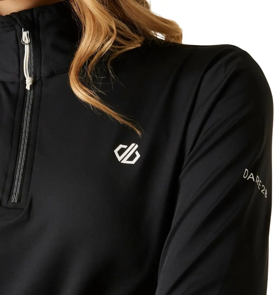 Dare 2b Lowline II Core Damesfleece - Zwart - afbeelding 6 van 6