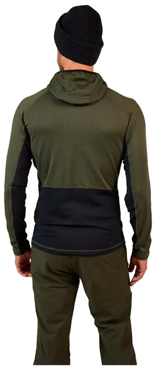 Rossignol Blackside Mix Fleece Jas - Olive Shadow - S - afbeelding 2 van 4