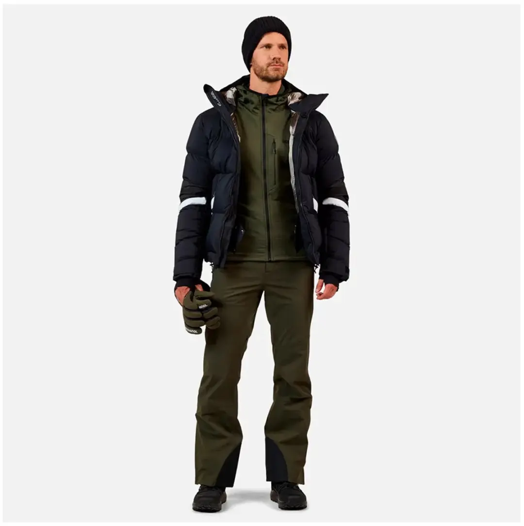 Rossignol Blackside Mix Fleece Jas - Olive Shadow - S - afbeelding 4 van 4