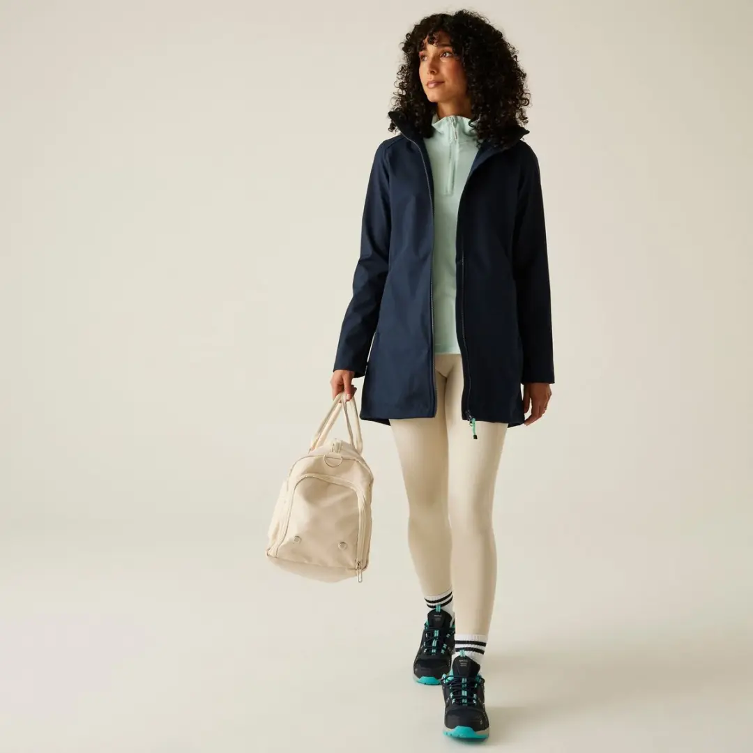 Regatta Carisbrooke Dames Wandelsjas Softshell - Blauw - afbeelding 5 van 6